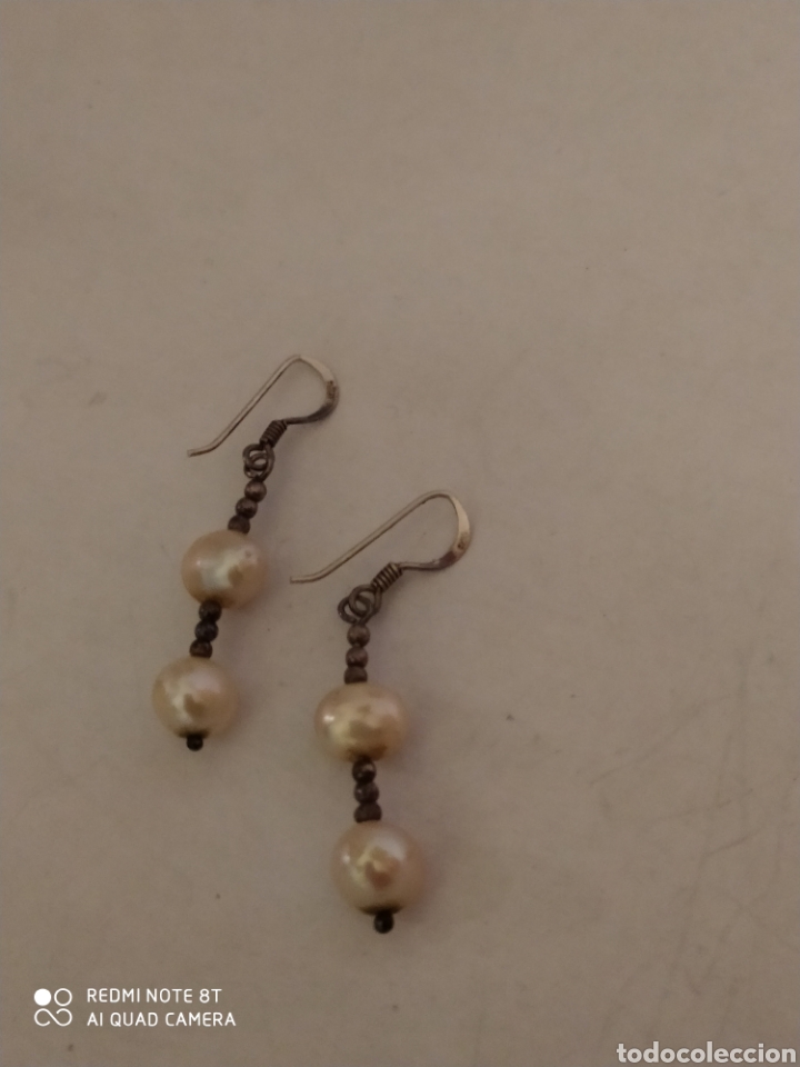 Joyeria: Pendientes plata y perlas - Foto 2
