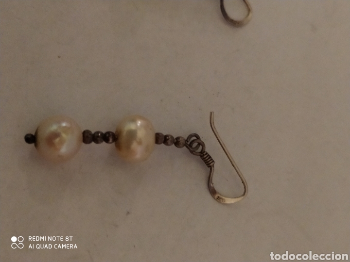 Joyeria: Pendientes plata y perlas - Foto 3