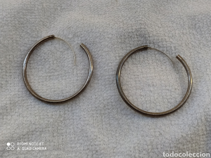 Joyeria: Pendientes aros grandes plata - Foto 2