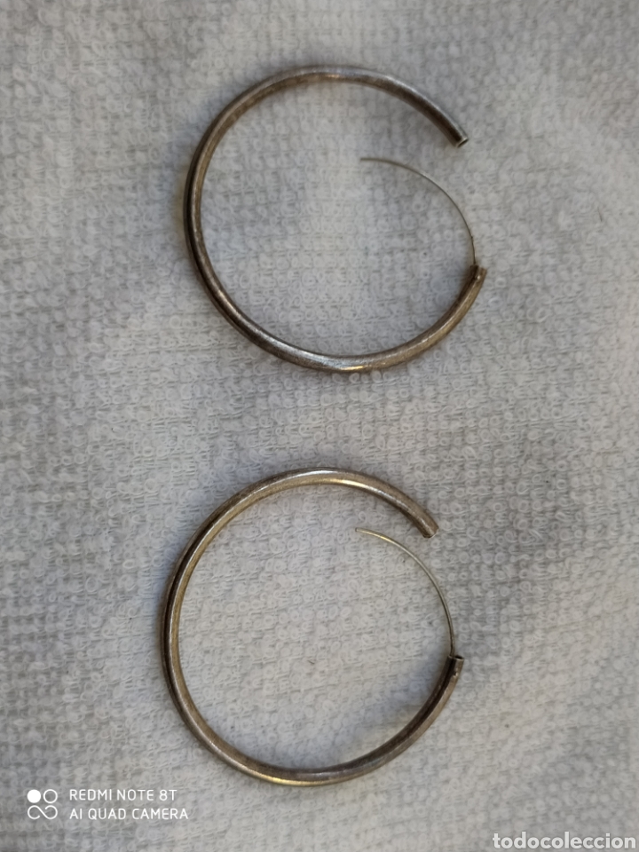 Joyeria: Pendientes aros grandes plata - Foto 4