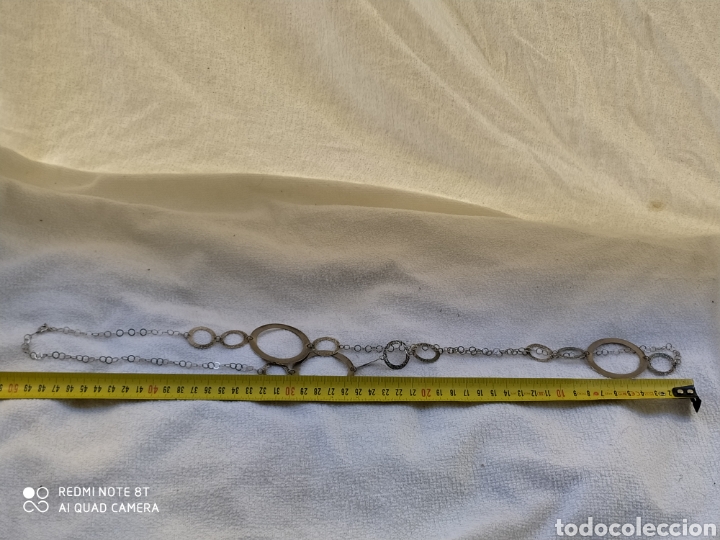Joyeria: Collar aros plata vintage - Foto 2