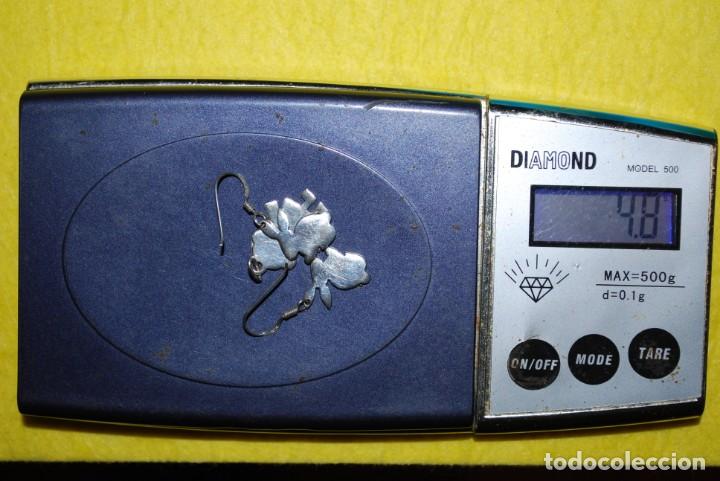 Joyeria: Pendientes y colgante de plata de ley . - Foto 5