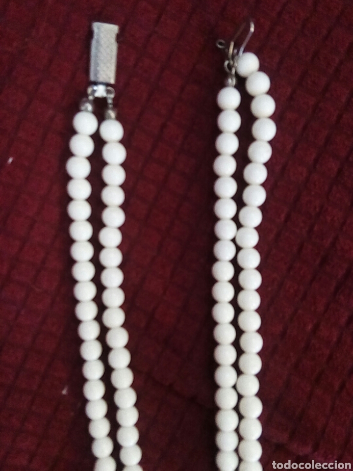 Joyeria: Collar blanco doble hilera de corales - Foto 7