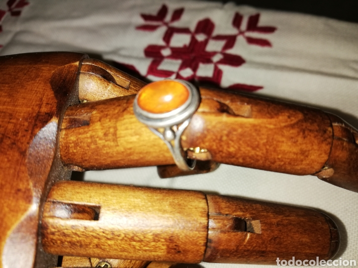 Joyeria: ANTIGUO ANILLO, SORTIJA DE PLATA - Foto 4