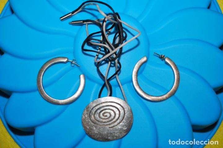 Joyeria: Collar y pendientes de plata marca - Seyart. - Foto 1