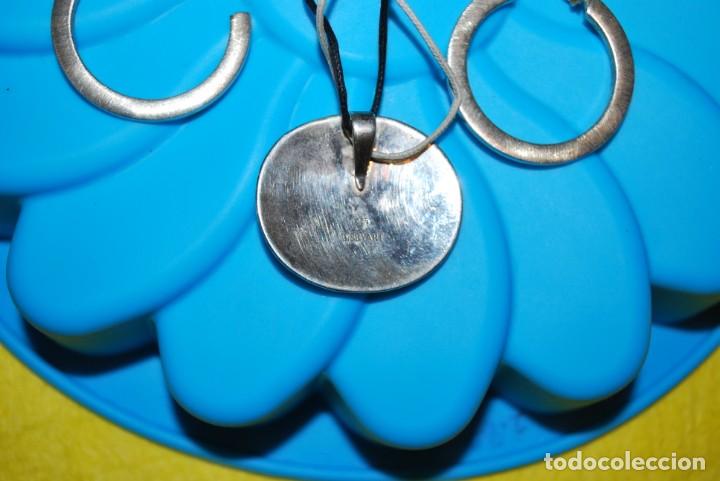Joyeria: Collar y pendientes de plata marca - Seyart. - Foto 2