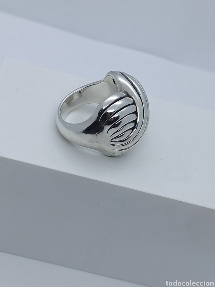 Joyeria: Anillo de plata inflada 925 entrelazado - Foto 4