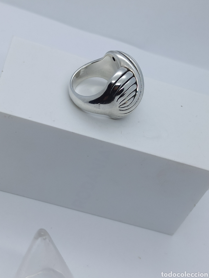 Joyeria: Anillo de plata inflada 925 entrelazado - Foto 9