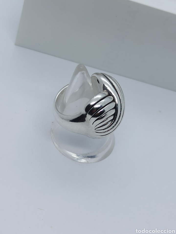 Joyeria: Anillo de plata inflada 925 entrelazado - Foto 11