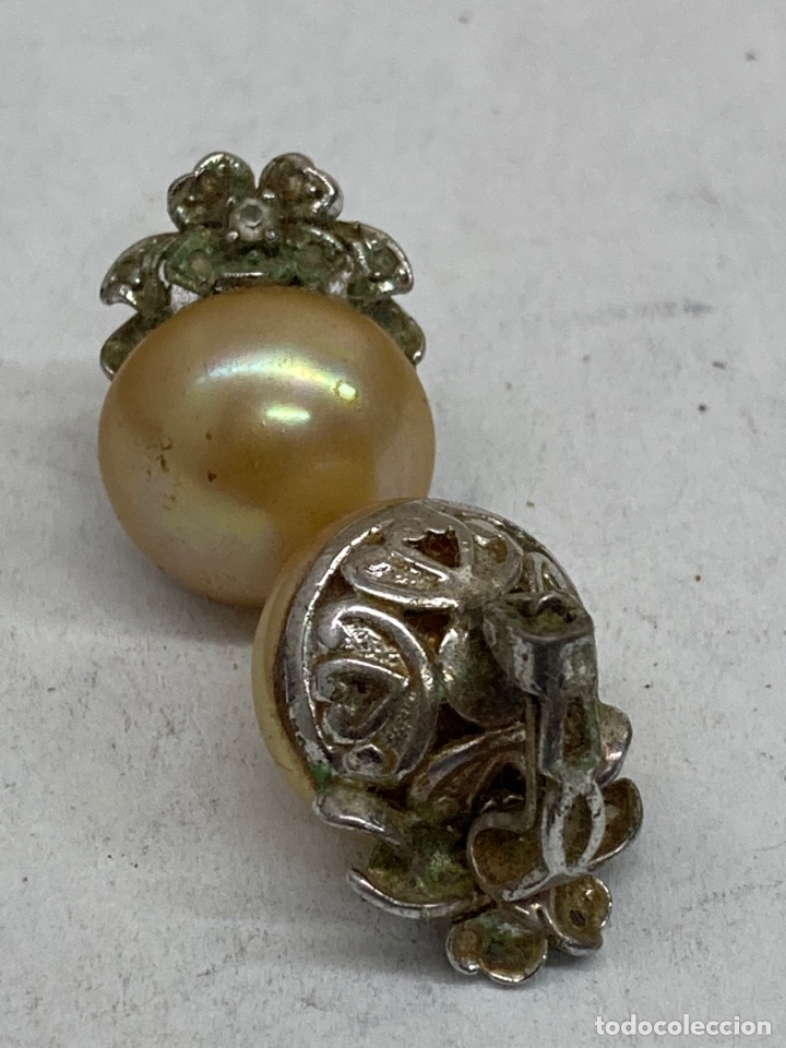 Joyeria: Pendientes de plata y perlas /P216 - Foto 2