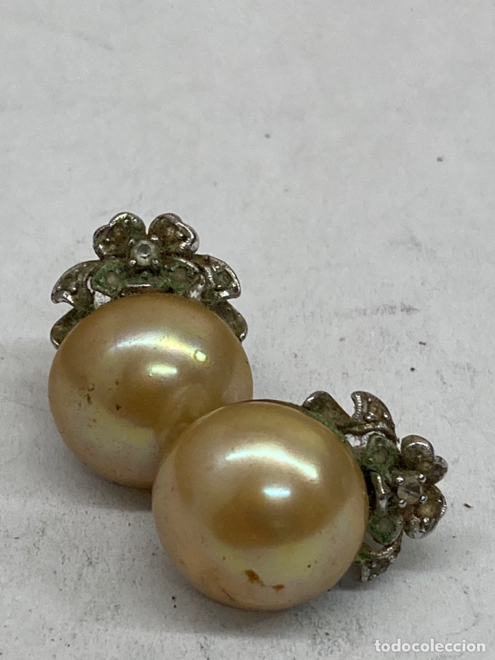 Joyeria: Pendientes de plata y perlas /P216 - Foto 1