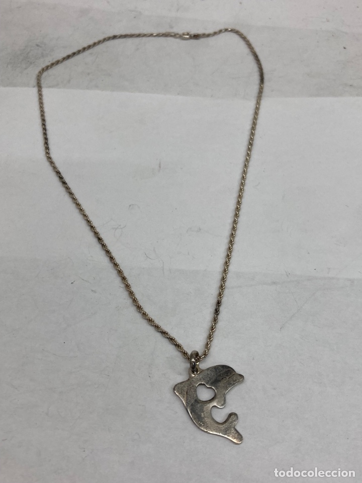 Joyeria: Cadena y colgante de plata - Foto 1