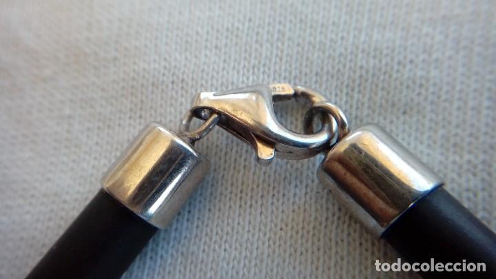 Joyeria: PULSERA PLATA PERLAS Y SILICONA - Foto 3