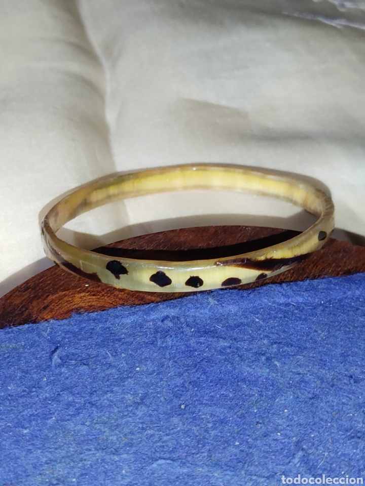 Joyeria: Pulsera de asta de toro.A&ntilde;os 70 - Foto 4