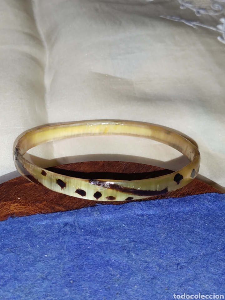 Joyeria: Pulsera de asta de toro.A&ntilde;os 70 - Foto 5