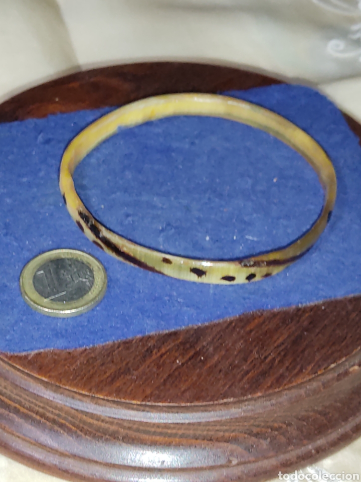 Joyeria: Pulsera de asta de toro.A&ntilde;os 70 - Foto 6
