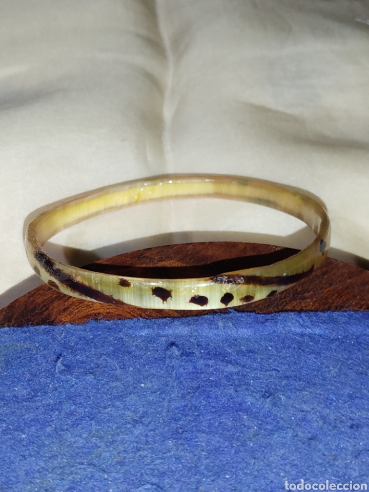 Joyeria: Pulsera de asta de toro.A&ntilde;os 70 - Foto 7