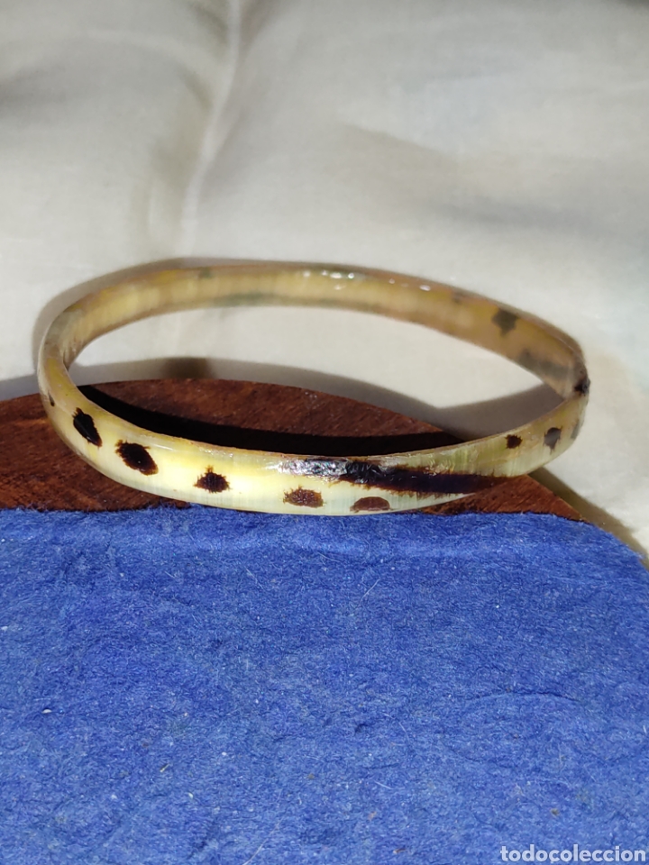 Joyeria: Pulsera de asta de toro.A&ntilde;os 70 - Foto 1