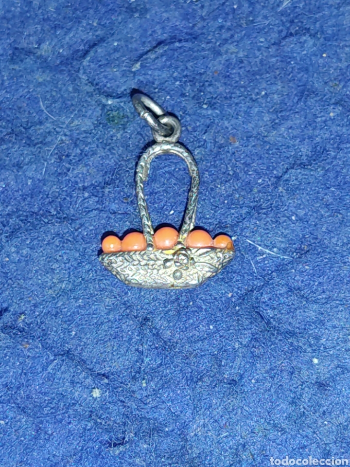 Joyeria: Colgante cesta de plata 925 - Foto 2