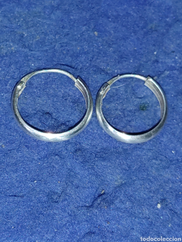Joyeria: Pendientes,aros de plata 925. - Foto 2