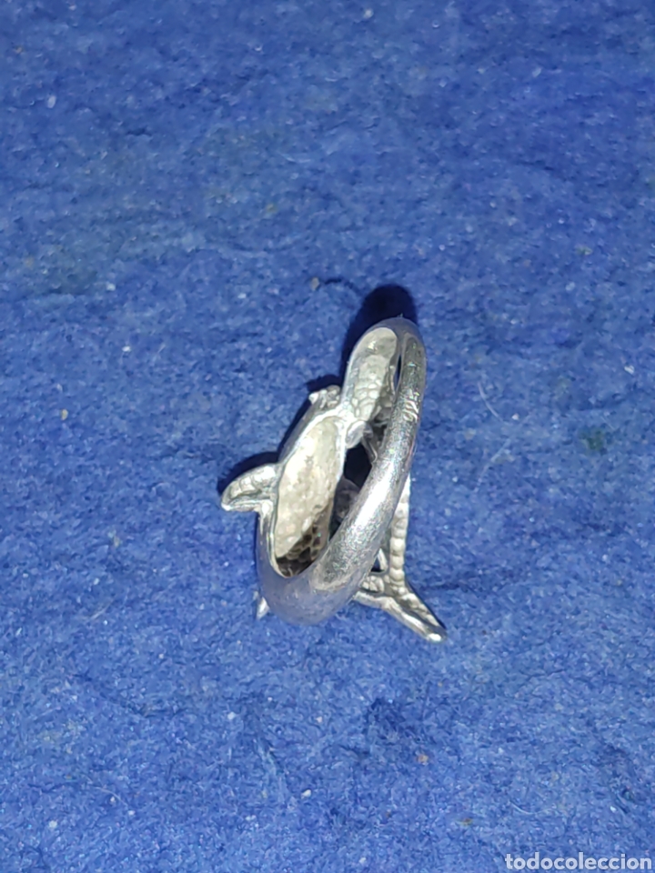Joyeria: Anillo delf&iacute;n de plata 925 contrastada. - Foto 4