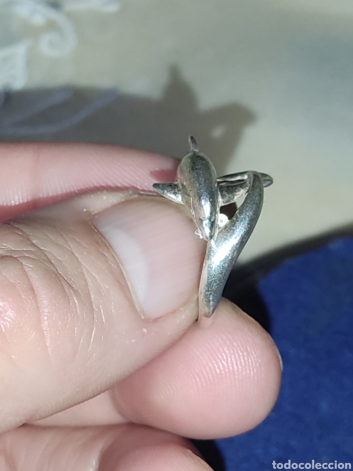 Joyeria: Anillo delf&iacute;n de plata 925 contrastada. - Foto 6