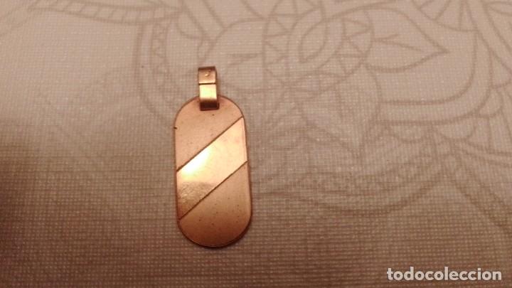 Joyeria: Colgante dorado. - Foto 1