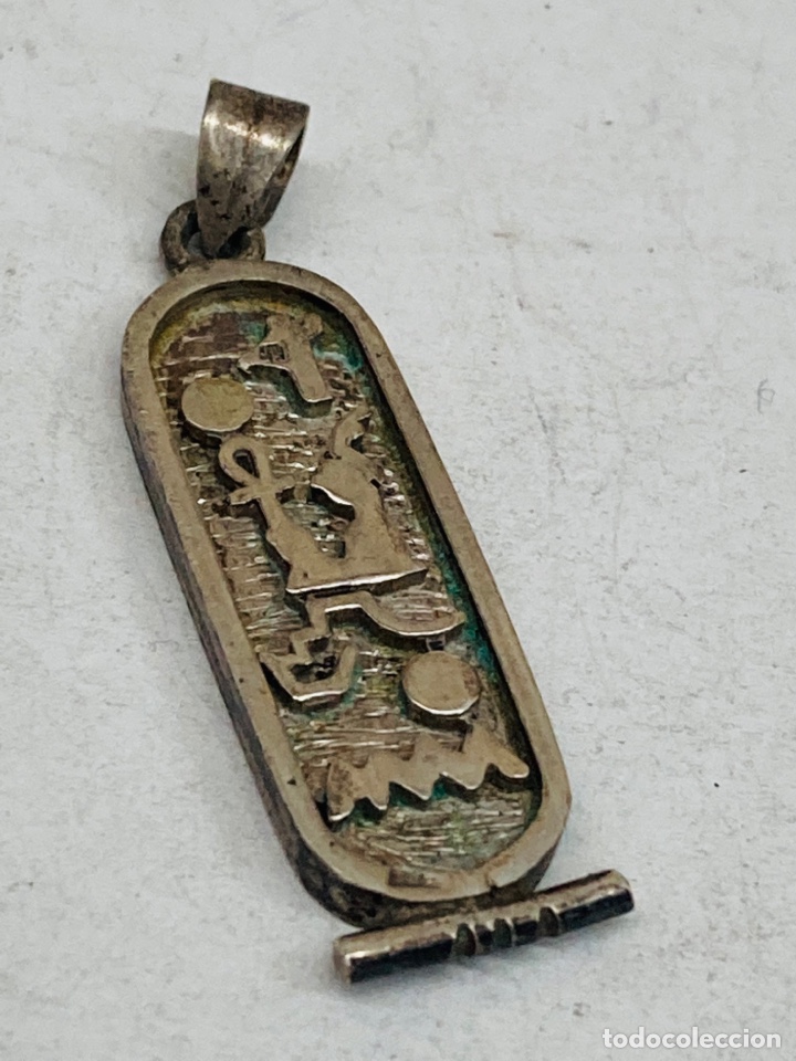 Joyeria: Colgante de plata egipcio - Foto 1