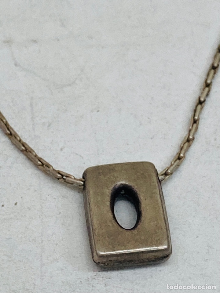 Joyeria: Colgante y cadena de plata - Foto 2