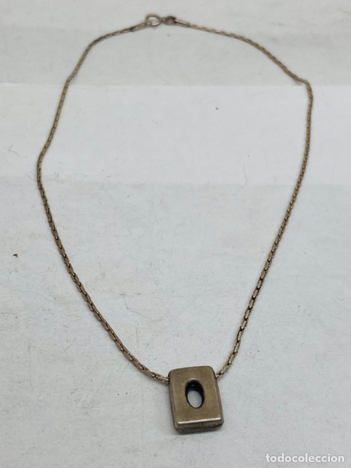 Joyeria: Colgante y cadena de plata - Foto 1