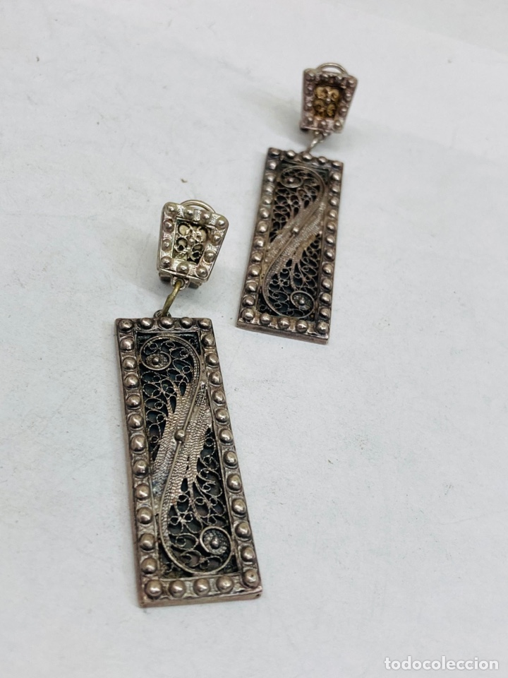 Joyeria: Pendientes de plata - Foto 1