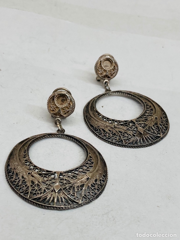 Joyeria: Pendientes de plata - Foto 1