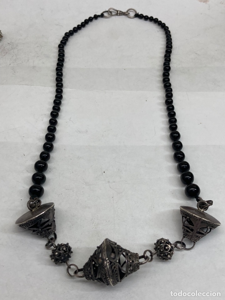 Joyeria: Collar de plata y &oacute;nix /coll14 - Foto 1