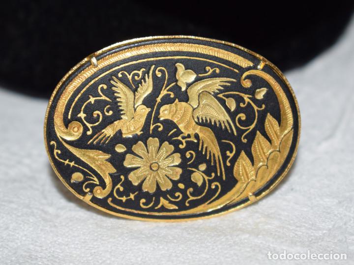 Joyeria: BROCHE DAMASQUINADO DE TOLEDO - - Foto 1