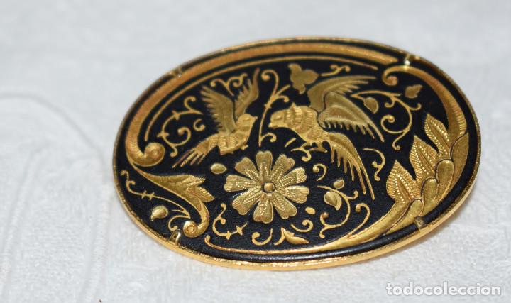 Joyeria: BROCHE DAMASQUINADO DE TOLEDO - - Foto 2