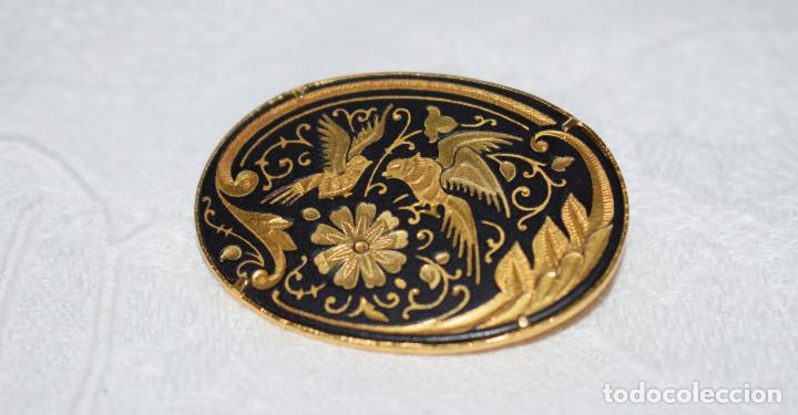 Joyeria: BROCHE DAMASQUINADO DE TOLEDO - - Foto 3