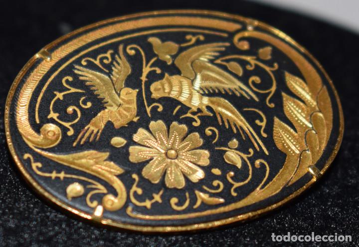 Joyeria: BROCHE DAMASQUINADO DE TOLEDO - - Foto 6
