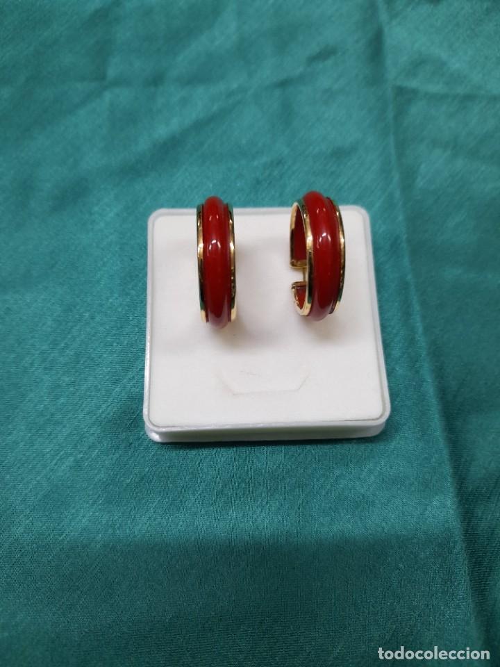 Joyeria: Pendientes de oro y coral - Foto 1