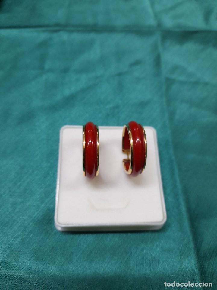 Joyeria: Pendientes de oro y coral - Foto 2