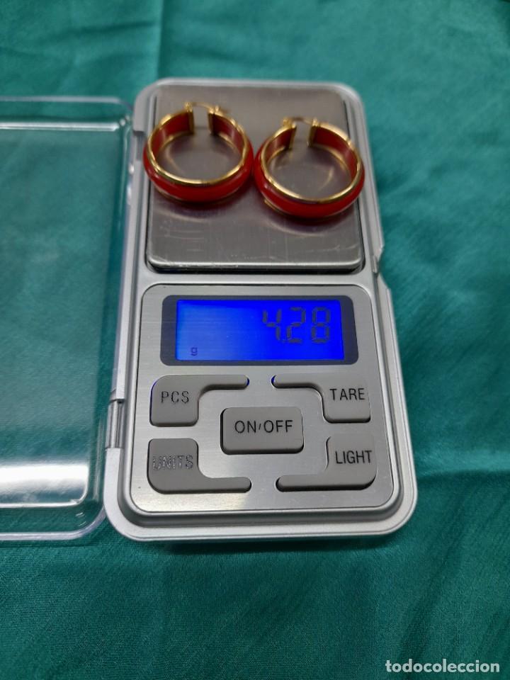 Joyeria: Pendientes de oro y coral - Foto 4