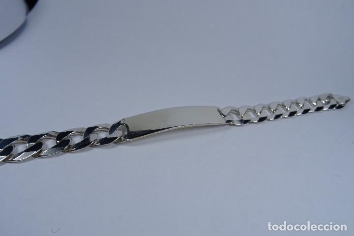 Joyeria: Pulsera tipo esclava en plata 925 maciza, nueva - Foto 2