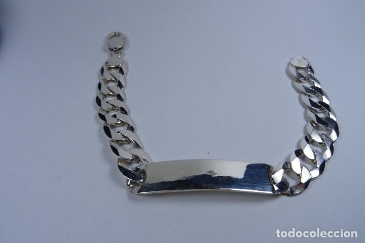 Joyeria: Pulsera tipo esclava en plata 925 maciza, nueva - Foto 3