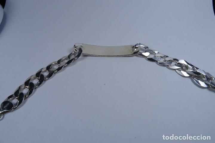 Joyeria: Pulsera tipo esclava en plata 925 maciza, nueva - Foto 4