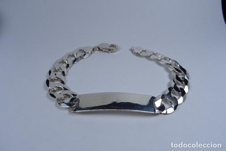 Joyeria: Pulsera tipo esclava en plata 925 maciza, nueva - Foto 5