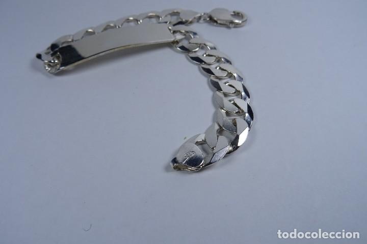 Joyeria: Pulsera tipo esclava en plata 925 maciza, nueva - Foto 7
