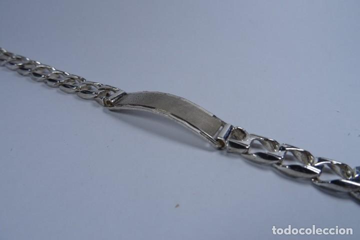 Joyeria: Pulsera tipo esclava en plata 925 maciza, nueva - Foto 1