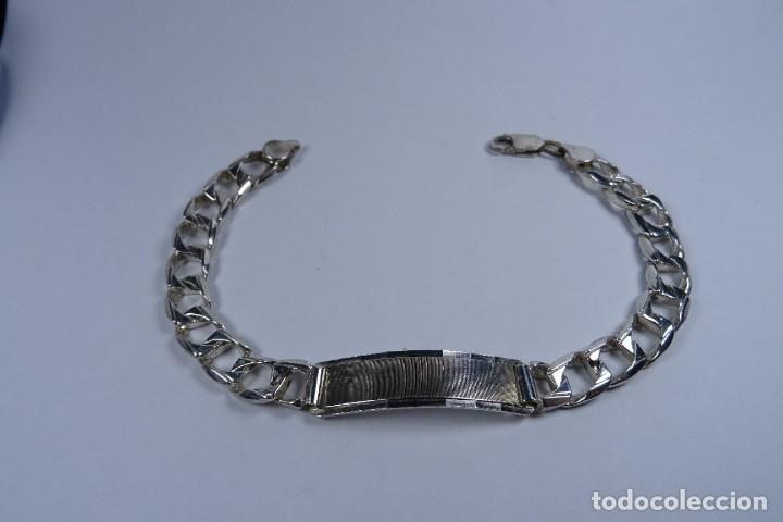 Joyeria: Pulsera tipo esclava en plata 925 maciza, nueva - Foto 2