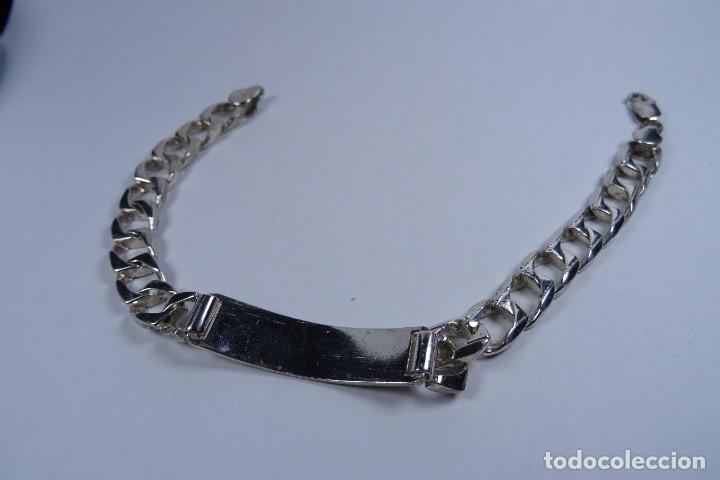 Joyeria: Pulsera tipo esclava en plata 925 maciza, nueva - Foto 3