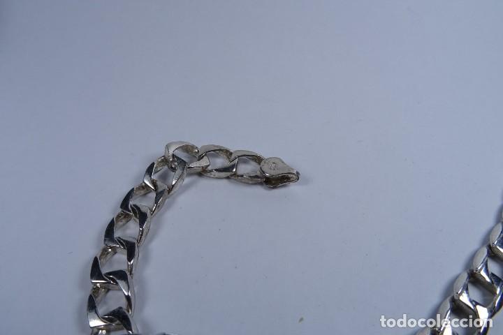 Joyeria: Pulsera tipo esclava en plata 925 maciza, nueva - Foto 4