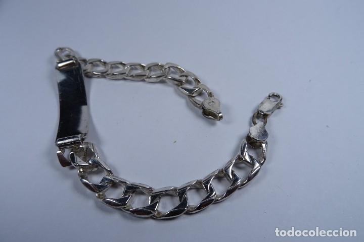 Joyeria: Pulsera tipo esclava en plata 925 maciza, nueva - Foto 5